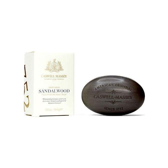 Triple-milled Caswell-Massey Centuries Verbena Bar Soap, 5.8 oz, showcasing the elegant soap bar with natural verbena scent.