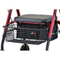 Mobility Nova DS rollator basket by Pasteur Pharmacy, attached to a rollator for carrying personal items.