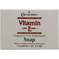 Cococare Vitamin E Soap in a 4 oz bar, natural bath and body soap with vitamin E for nourishing skin, by Pasteur Pharmacy.