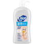 Dial Kids 3-in-1 Peach Bubble Bath, Body Wash, and Hair Cleaner in a 32 fl oz bottle, designed for gentle children's skincare.
