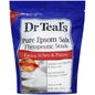Dr Teal's Therapeutic Soak with Pure Epsom Salt in a 6 lb bag, used for soothing aches and pains in bath & body care.
