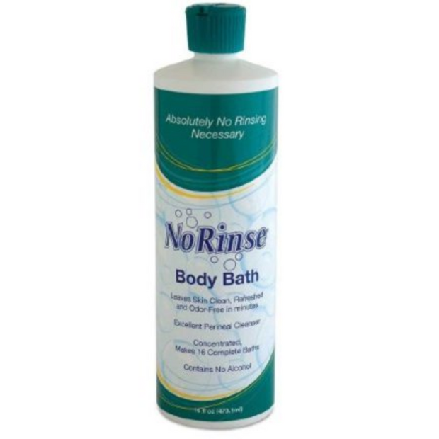 No Rinse Body Bath Liquid by Pasteur Pharmacy, 16 fl oz, soothing bath and body product with easy rinse formula.