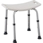 White Nova Bath Seat with back and arms, designed for safe, comfortable bathing assistance in the bath and shower.