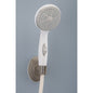Nova Suction Cup Showerhead Holder from Pasteur Pharmacy, bath and body accessory, securely holds showerhead with easy suction cup attachment.