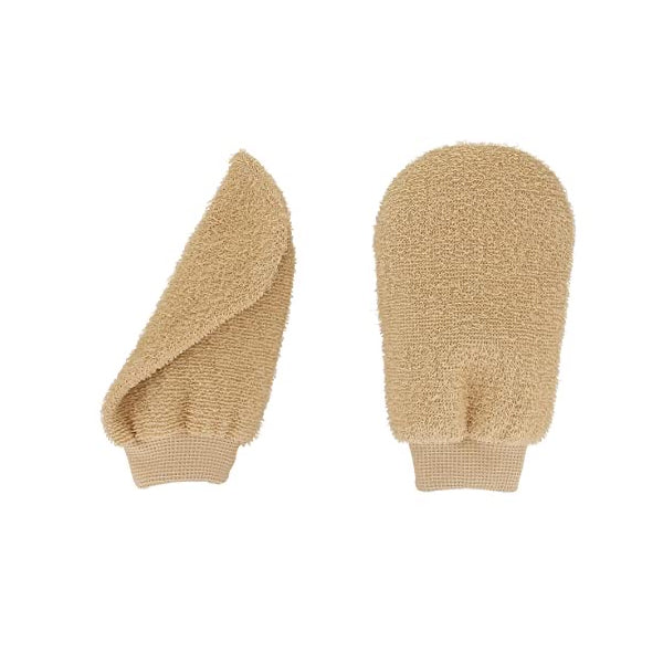 Riffi Body Peeling & Wash Classic Double-Effect glove from Pasteur Pharmacy, shown with textured sides for exfoliating and cleansing.