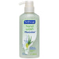 Softsoap Hand Wash Plus Lotion with Aloe Water & Lime, a gentle bath and body product in a clear pump bottle.