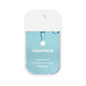 Touchland Beach Coco Power Mist hydrating hand sanitizer 30ml, a Bath & Body product with coconut scent and moisturizing formula.