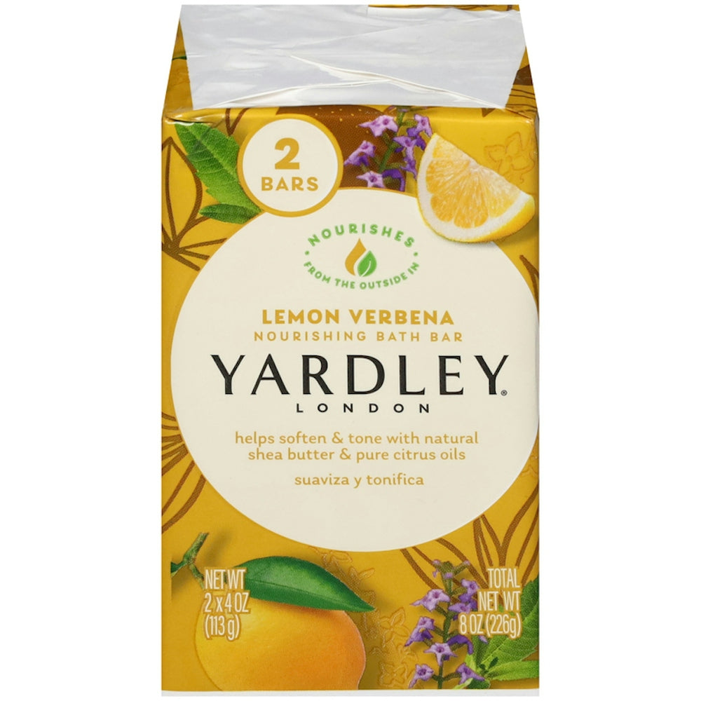 Yardley soap bars, 2x4 oz, in lavender and violet scents, from Pasteur Pharmacy Bath & Body collection