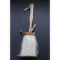Bath brush with handle from The Sponge Company Loofah Brush by Pasteur Pharmacy, featuring a natural loofah surface for exfoliating skin.