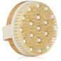 Pasteur Pharmacy Touch Me Dry/Wet Body Brush with natural boar's bristle for exfoliation, toxin removal, and stimulating blood circulation.