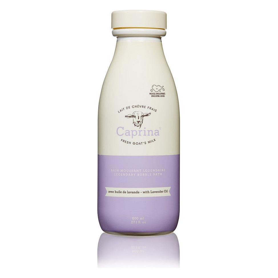 Pasteur Pharmacy Caprina liquid hand soap refill with lavender oil, 27.1 oz bottle for gentle bath hand cleansing.