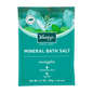 Kneipp Eucalyptus Mineral Bath Salts in 2.1 oz package, with eucalyptus and mineral crystals for relaxing bath soak.