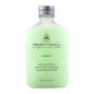 Truefitt & Hill Invigorating Bath & Shower Scrub 12.3 oz in a clear bottle with a label, ready for use in the shower.