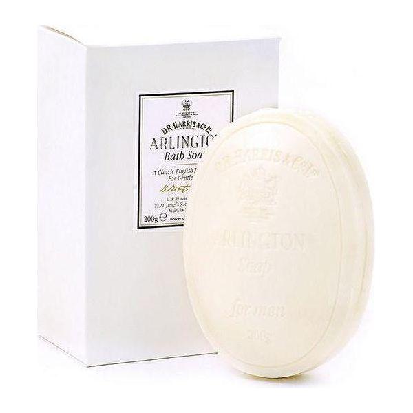 D. R. Harris & Co Arlington Bath Soap Collection with three elegant soap bars in a decorative box.