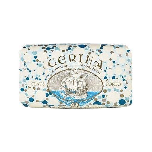 Claus Porto Cerina Brise Marine bath soap in a 5.3 oz bar, featuring a marine-inspired fragrance and elegant packaging.