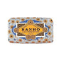 Claus Porto Citron Verbena bath soap by Pasteur Pharmacy, 5.3 oz, with fresh lemon and verbena scent, in a decorative soap bar.