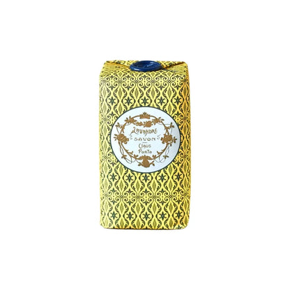 Claus Porto Lavande soap 150g bath soap with lavender scent, designed by Pasteur Pharmacy, shown in the image.