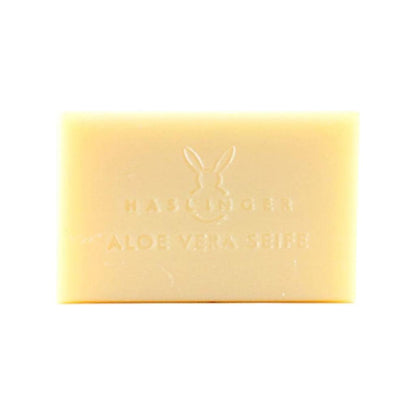 Haslinger Aloe Vera Bath Soap 100g, natural soap bar with aloe vera for soothing and gentle skin cleansing.