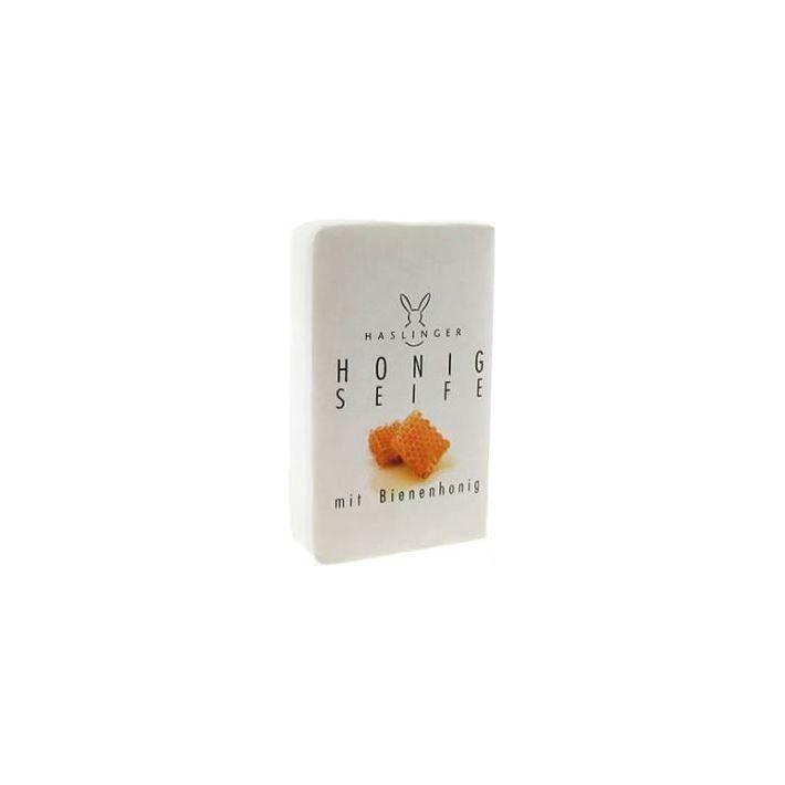 Haslinger Honig Honey Bath Soap 150g, natural bath soap with honey for gentle cleansing and moisturizing skin.