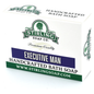 Stirling Soap Co. Executive Man bath soap bar, 5.5 oz, with a sleek packaging design and natural ingredients visible.