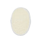 Oval terry cloth bath sponge from Pasteur Pharmacy, soft loofah for gentle cleansing and exfoliation in the shower.