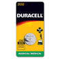 Duracell Lithium DL2032B 3V coin cell battery, shown in packaging, used for electronic devices and small gadgets.