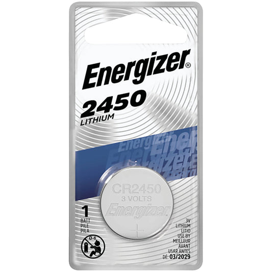 Energizer lithium coin watch and electronic battery, 3V, compact battery for watches and devices, shown in packaging.
