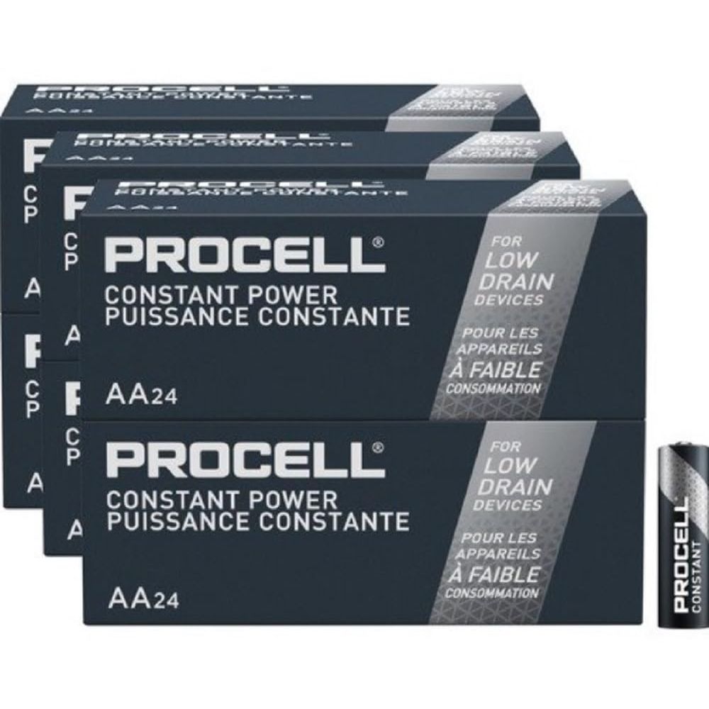 Procell Duracell alkaline AA battery from Pasteur Pharmacy, showing the battery with branding and size details.