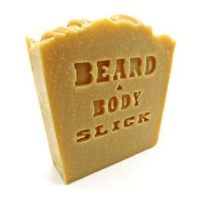 Honest Amish Slick Beard & Body Soap in 150g, natural organic soap for beard and body care, by Pasteur Pharmacy.