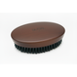 Dural Pear Wood XL soft beard brush with wild boar bristles, 113mm, for grooming and styling beards.