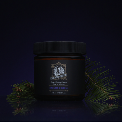 Educated Beards Eclipse Beard Butter Cream by Pasteur Pharmacy, 100ml, moisturizes and styles beard with nourishing beard care.