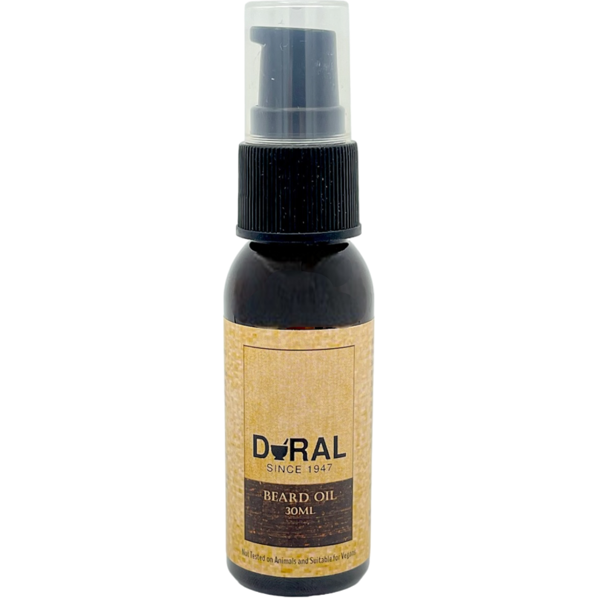 Dural Beard Oil by Pasteur Pharmacy in 30ml (1.1oz) bottle, featuring natural ingredients for beard conditioning and grooming.