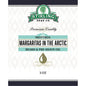 Stirling Soap Co. Margaritas In The Arctic beard and preshave oil in a 3 oz bottle with a black cap and label, shown on a white background.