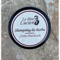 Le Pere Lucien Cedre Patchouli natural beard shampoo, 100g, in a clear bottle with a black cap, designed for beard cleansing.