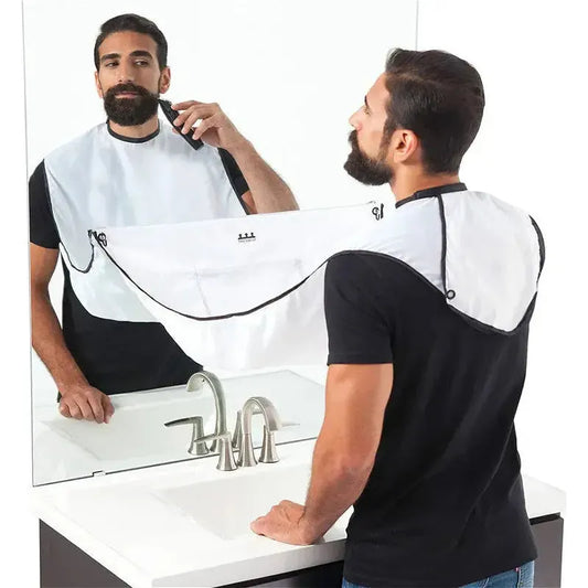 Black Vida Smart Beard Care Trimmer with hair shave apron, designed for precise grooming and beard trimming.