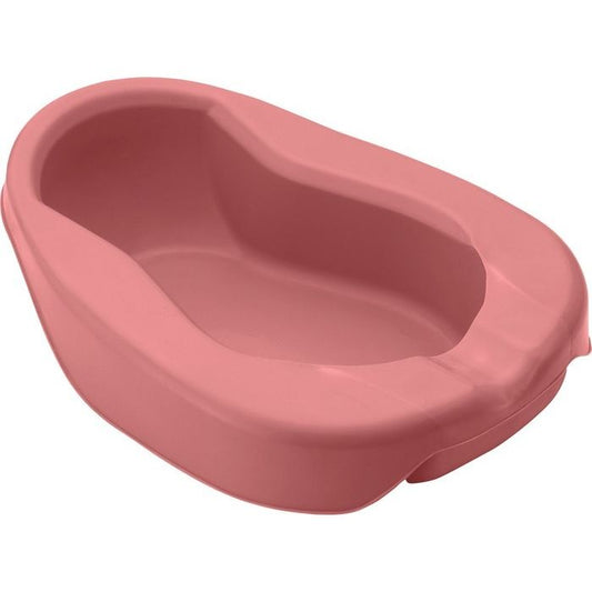 Pasteur Pharmacy Bed Pan 8107-R, a medical bed pan for patient use, shown in a neutral setting.