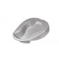 Drive Medical contoured bed pan for comfortable use, shown in a clean, medical-grade design suitable for healthcare settings.