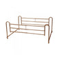 Adjustable Drive Medical home-style bed rail with tool-free setup, designed for safety and support in beds.