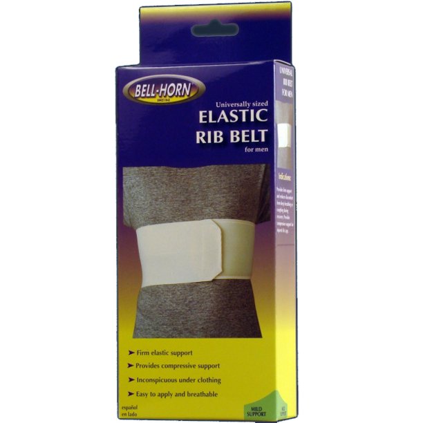 Bell Horn Rib Belt for women by DJ Orthopedic, universal size, flexible support belt for comfort and stability.