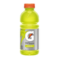 Gatorade Thirst Quencher Lemon Lime sports drink in a 20 oz bottle, designed for hydration and replenishment.