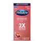 Pedialyte electrolyte powder packs in fruit punch flavor, displayed in colorful sachets for hydration and replenishment.