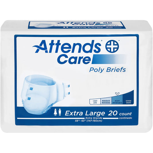 Attends Care Heavy Incontinence Brief in Extra Large size, designed for comfort and protection, by Pasteur Pharmacy.