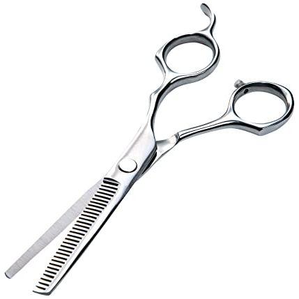 Seki Edge stainless steel blending scissors with sharp blades for precise hair and craft trimming.