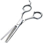 Seki Edge stainless steel blending scissors with sharp blades for precise hair and craft trimming.