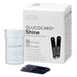 Pasteur Pharmacy GlucoCard Shine Prepack blood glucose meter with testing strips and lancing device for blood sugar monitoring.