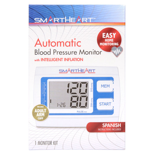 Veridian SmartHeart automatic arm digital blood pressure monitor with display cuff from Pasteur Pharmacy.