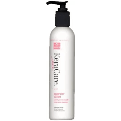 Avlon Keracare Blow Dry Lotion in a 237ml bottle, designed for smooth, healthy blow-dried hair, natural hair care product