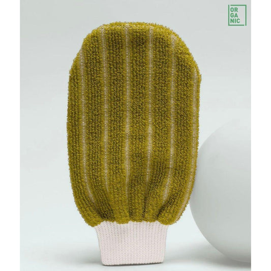 Pasteur Pharmacy Riffi Iceland Seaweed natural body care glove, soft exfoliating glove for skin cleansing and renewal.