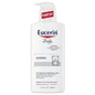 Eucerin Baby Soothing Body Lotion in a 13.5 fl oz bottle, gentle for sensitive baby skin, with a soft, soothing texture.