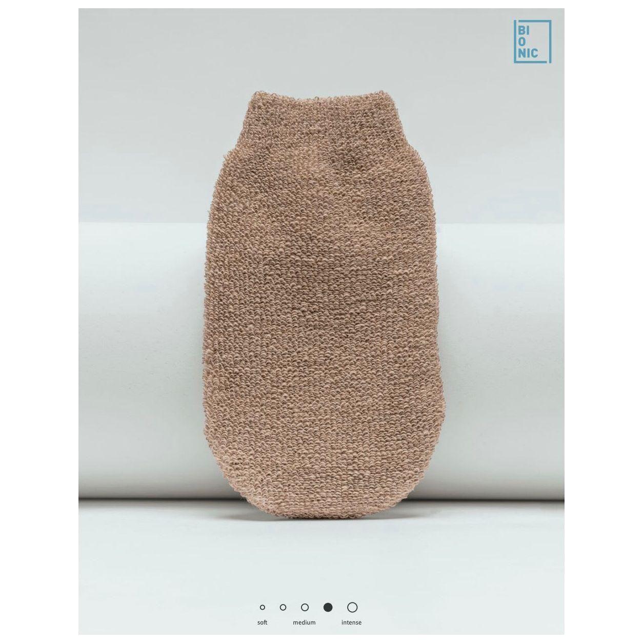 Pasteur Pharmacy Riffi Intensive Body Massage Glove No. 217, a textured body massage glove for soothing skin care.